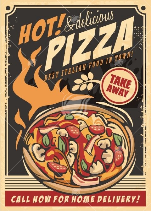Hot pizza